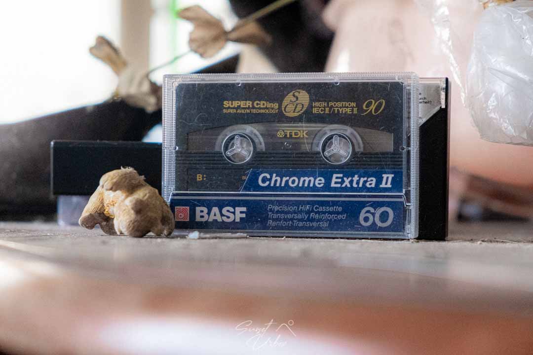une vieille cassette au château banana