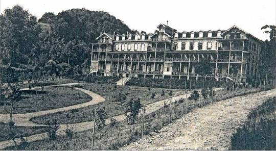 sanatorium Paul Spillmann après rénovation archive 1924