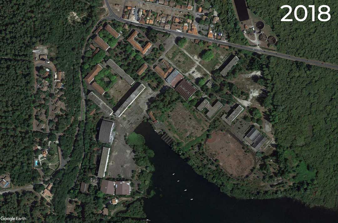 Base Militaire Jean-Luc Cayez vue satellite 2018