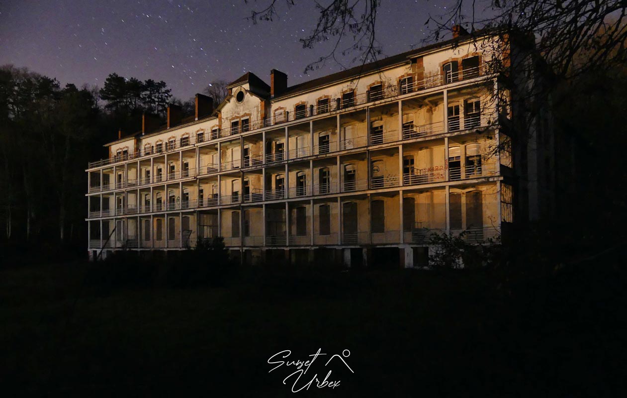 Facade du sanatorium Paul Spillmann