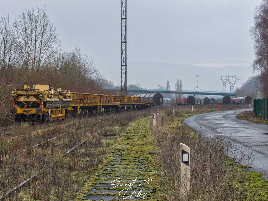 stockage ferroviaire à Mittal Gandrange
