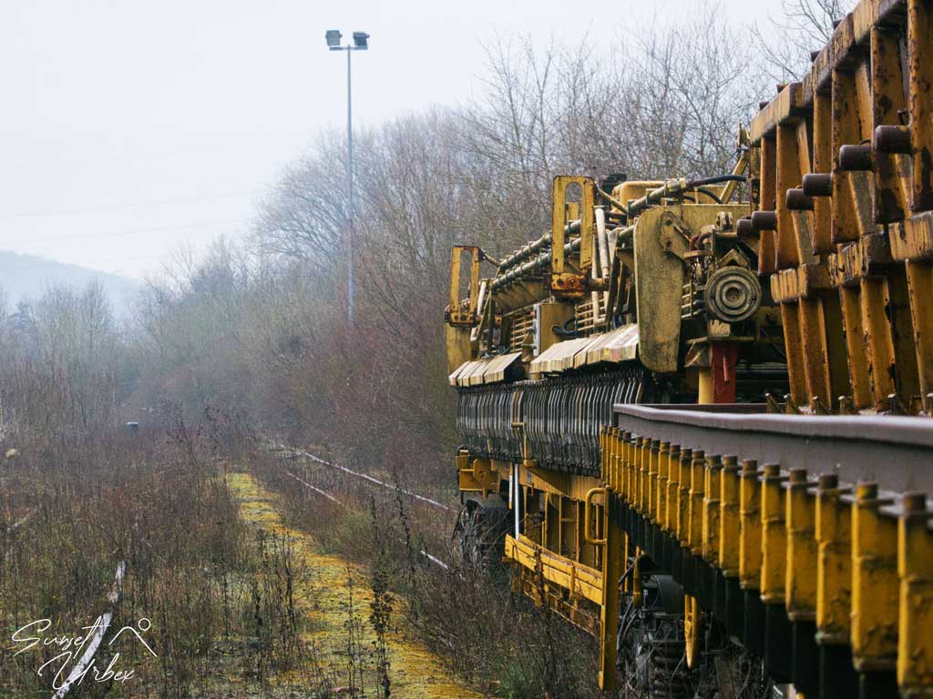 Wagons d'entretien des voies