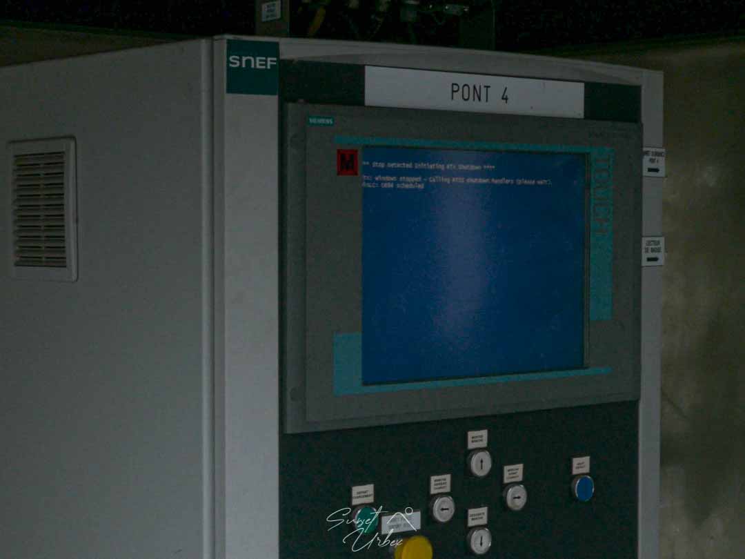 poste de commande du pont