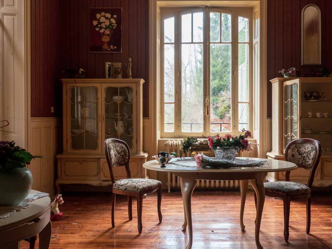 salle à manger du château banana