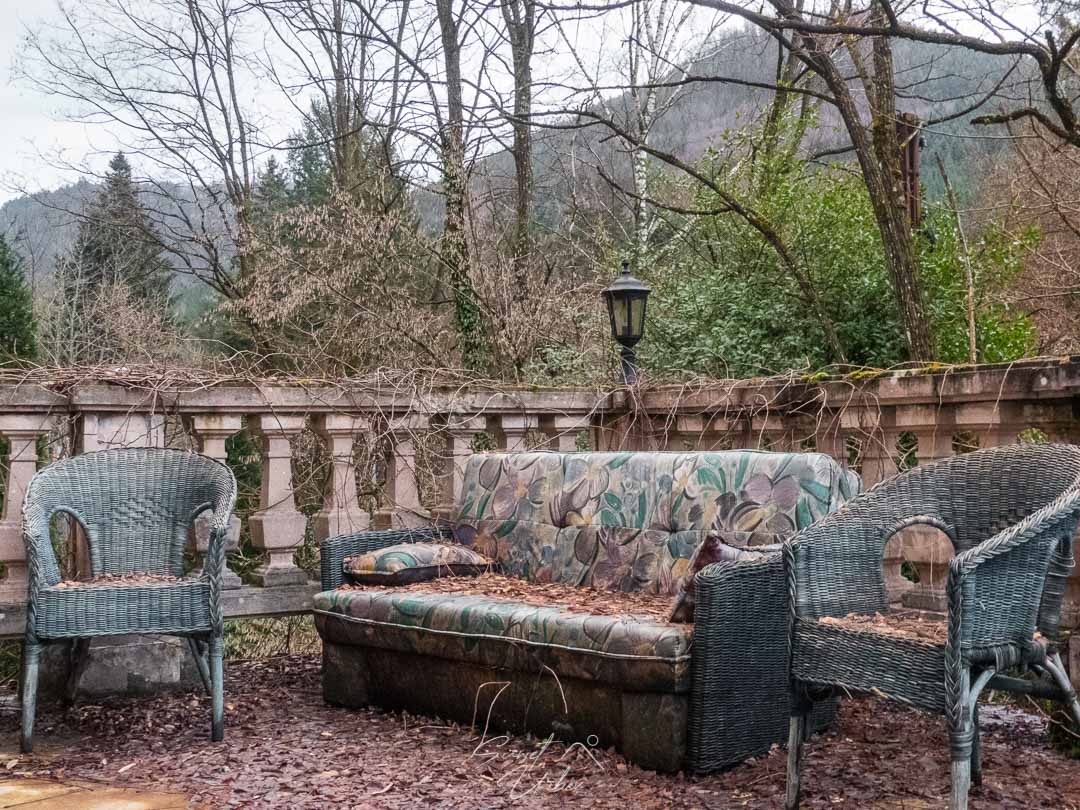 le balcon du château banana