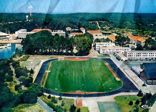 Vue aerienne Base Militaire Jean Luc Cayez 1995