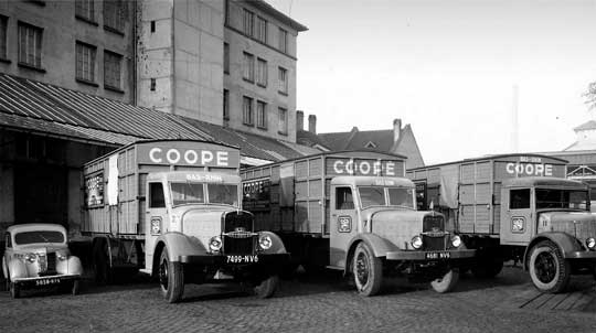 camions de la coop
